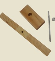 -Zipbolt 14.100 шуруп-шпилька для крепления столбов деревянных лестниц купить в Санкт-Петербурге | ДальЛес